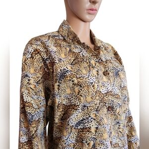 Joe Boxer Baby Leopard Print Button Down